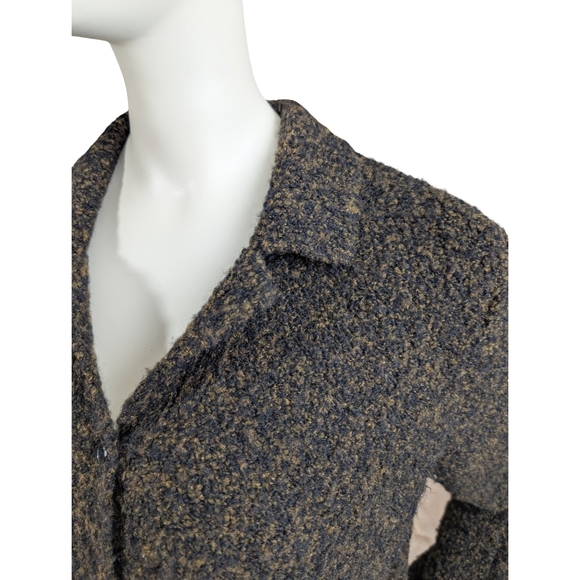 Deane & White Vintage Wool Blend Bouclé Button-Front Cardigan | Women’s S - Picture 3 of 7